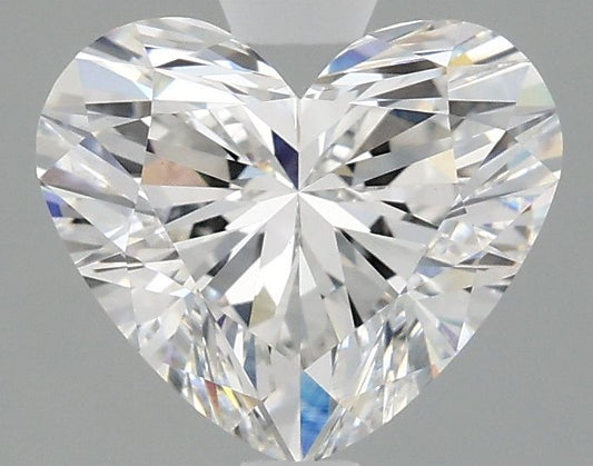Lab-Grown Heart Diamond - 1.96 Carats, D Color, VVS2 Clarity - Certified by IGI - Report Number: LG681587534