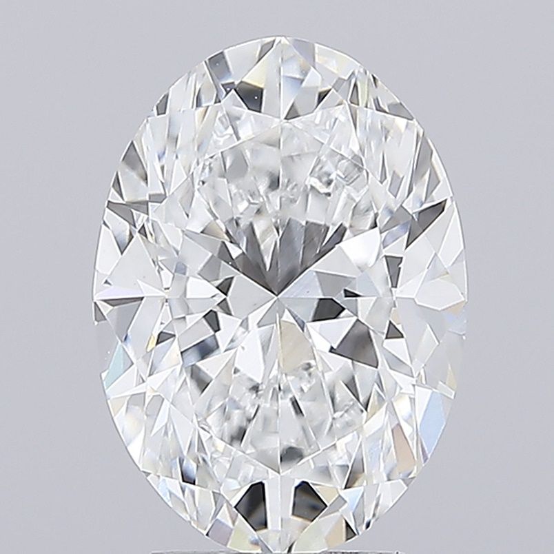 Lab-Grown Oval Diamond - 4.02 Carats, E Color, VS1 Clarity - Certified by IGI - Report Number: LG702506453