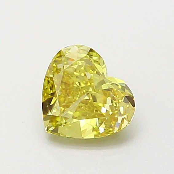 Heart 0.5ct Fancy Vivid Yellow VS1 - Cut • NONE • 024473CCDA