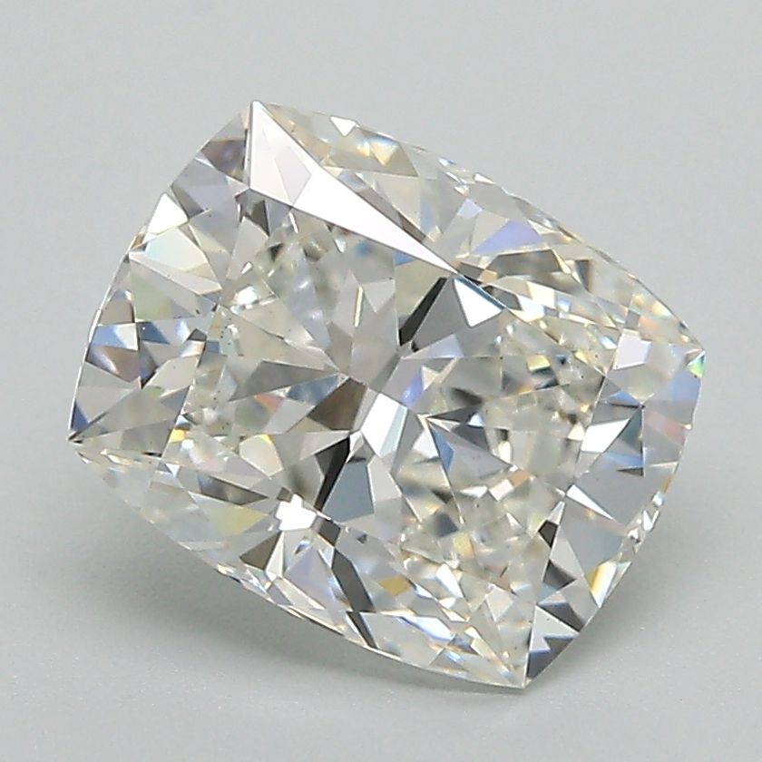 Lab-Grown Cushion Diamond - 2.58 Carats, F Color, VS2 Clarity - Certified by IGI - Report Number: LG652427695
