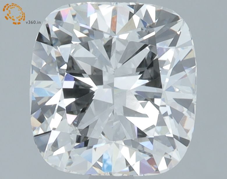 Lab-Grown Cushion Diamond - 2.57 Carats, F Color, VVS2 Clarity - Certified by IGI - Report Number: LG668448643