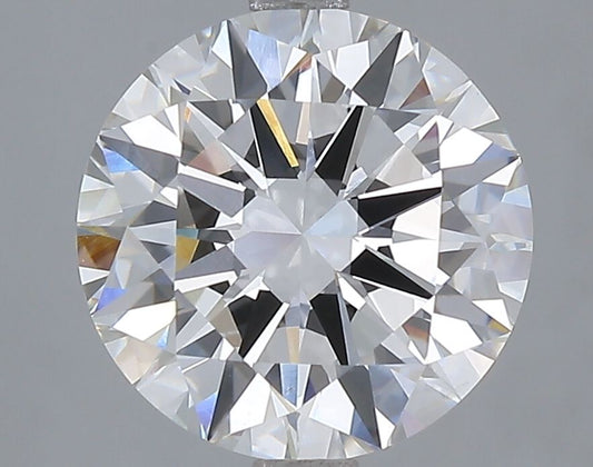 Lab-Grown Round Diamond - 3.01 Carats, E Color, VS2 Clarity - Certified by IGI - Report Number: LG668461348
