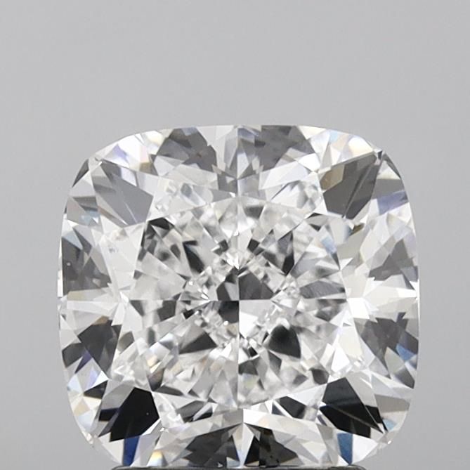 Lab-Grown Cushion Diamond - 3.5 Carats, D Color, VS1 Clarity - Certified by IGI - Report Number: LG628478045