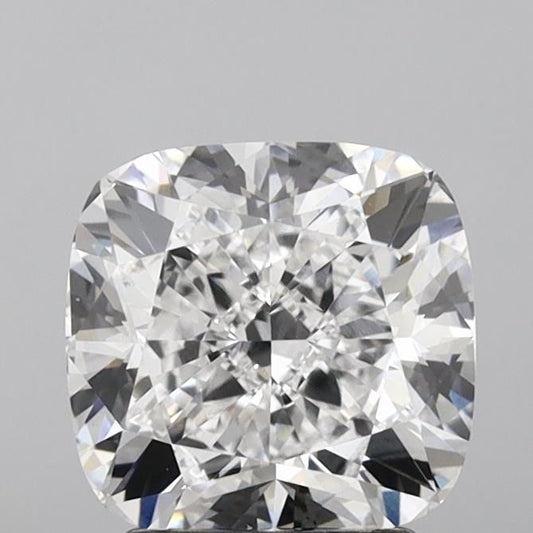 Lab-Grown Cushion Diamond - 3.5 Carats, D Color, VS1 Clarity - Certified by IGI - Report Number: LG628478045
