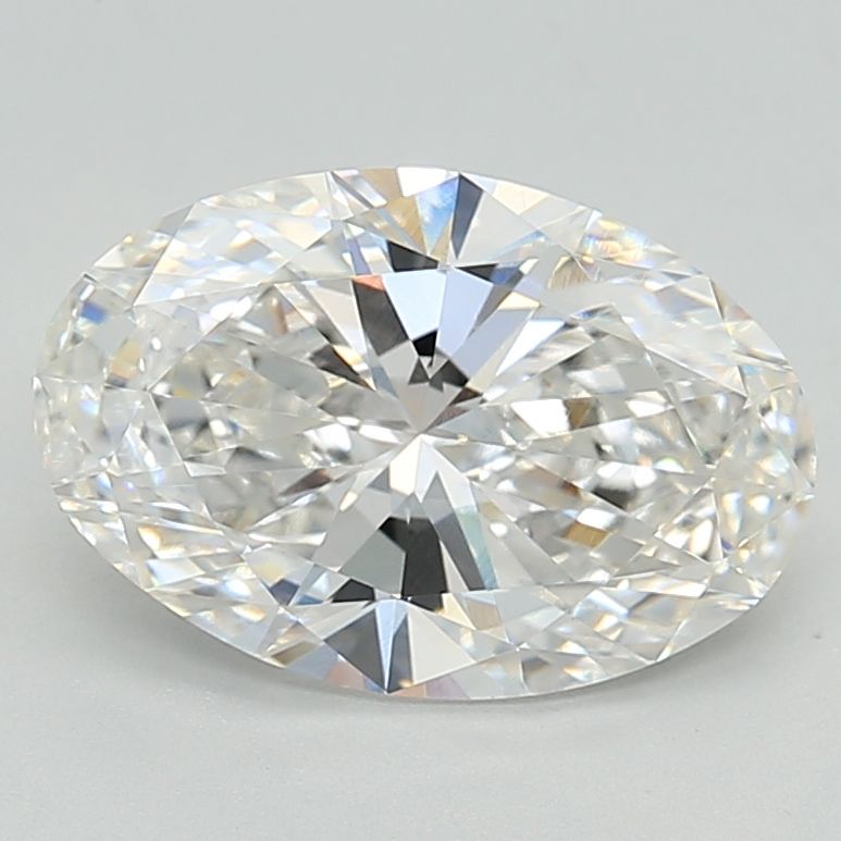 Lab-Grown Oval Diamond - 3.02 Carats, E Color, VVS2 Clarity - Certified by IGI - Report Number: LG710571138