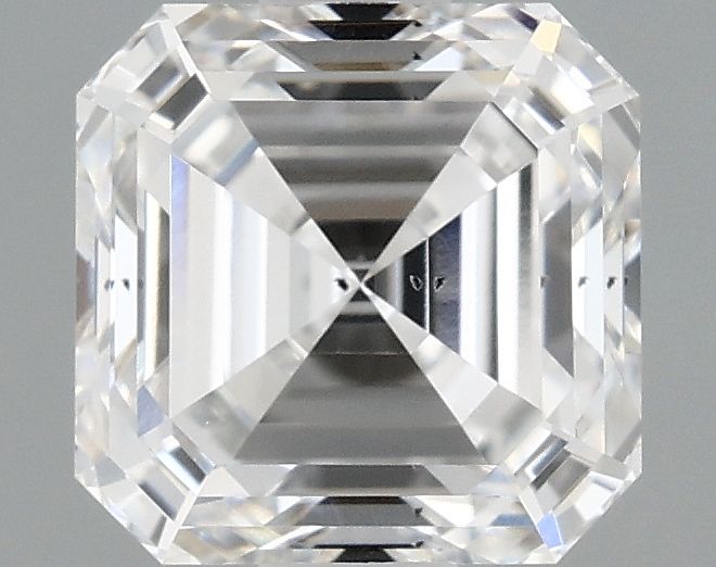 Lab-Grown Asscher Diamond - 1.03 Carats, D Color, SI1 Clarity - Certified by IGI - Report Number: LG710570737