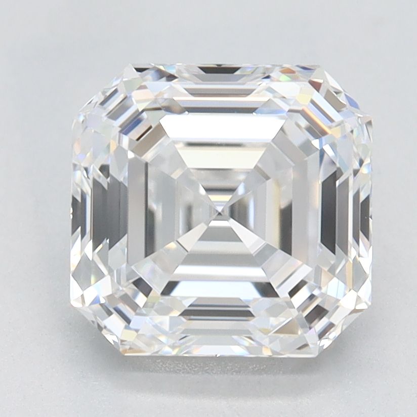 Lab-Grown Asscher Diamond - 2.0 Carats, D Color, VVS1 Clarity - Certified by GIA - Report Number: 3495589888