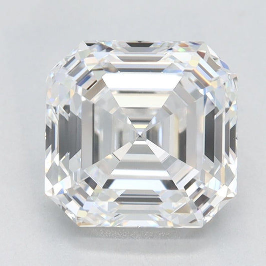 Lab-Grown Asscher Diamond - 2.0 Carats, D Color, VVS1 Clarity - Certified by GIA - Report Number: 3495589888