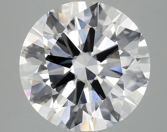Lab-Grown Round Diamond - 4.54 Carats, F Color, VS1 Clarity - Certified by IGI - Report Number: LG707503247
