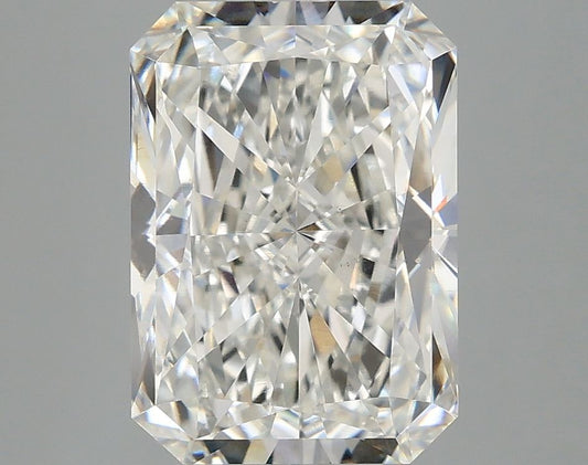 Lab-Grown Radiant Diamond - 3.96 Carats, F Color, VS2 Clarity - Certified by IGI - Report Number: LG674519905
