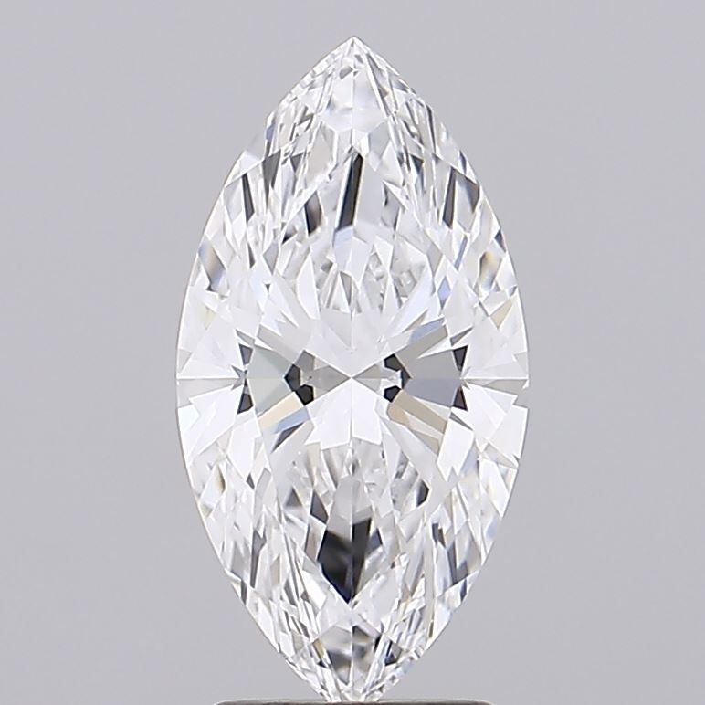 Lab-Grown Marquise Diamond - 2.5 Carats, D Color, VVS2 Clarity - Certified by GIA - Report Number: 5523570612