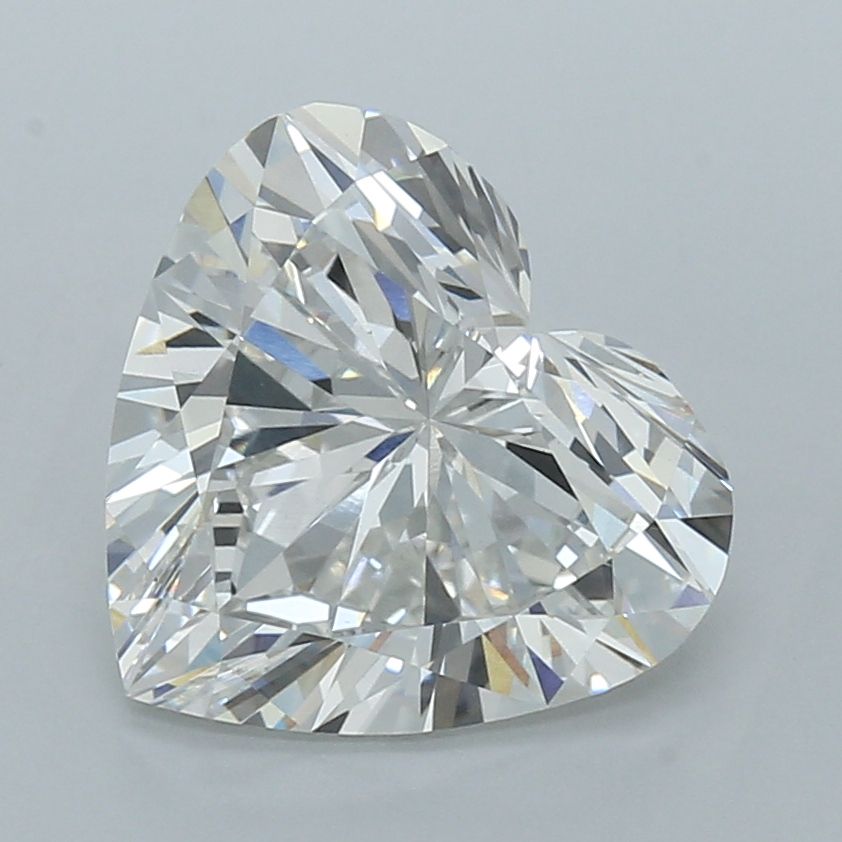 Lab-Grown Heart Diamond - 5.03 Carats, F Color, VS1 Clarity - Certified by IGI - Report Number: LG690525225