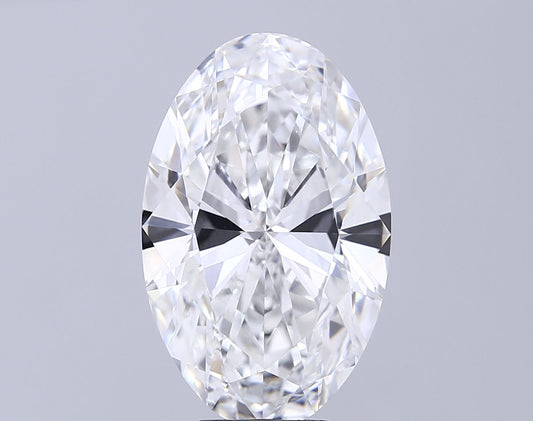 Lab-Grown Oval Diamond - 8.01 Carats, E Color, VS1 Clarity - Certified by IGI - Report Number: LG680513415