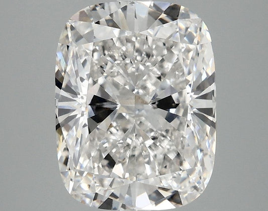 Lab-Grown Cushion Diamond - 4.08 Carats, F Color, VS1 Clarity - Certified by IGI - Report Number: LG689526387