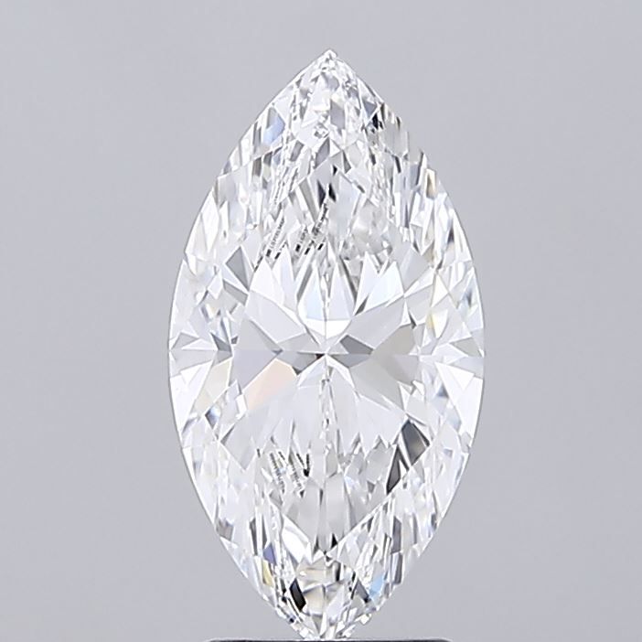 Lab-Grown Marquise Diamond - 2.58 Carats, E Color, VVS1 Clarity - Certified by IGI - Report Number: LG713534688