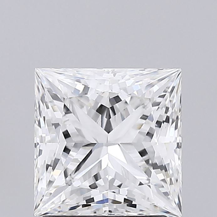Lab-Grown Princess Diamond - 1.52 Carats, F Color, VVS2 Clarity - Certified by IGI - Report Number: LG631404315