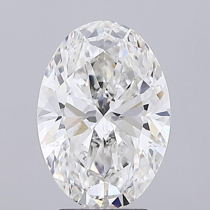 Lab-Grown Oval Diamond - 3.01 Carats, F Color, VS1 Clarity - Certified by IGI - Report Number: LG715588776