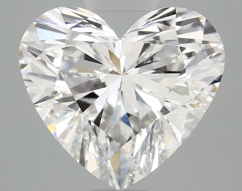 Lab-Grown Heart Diamond - 3.45 Carats, F Color, VS1 Clarity - Certified by IGI - Report Number: LG691555165