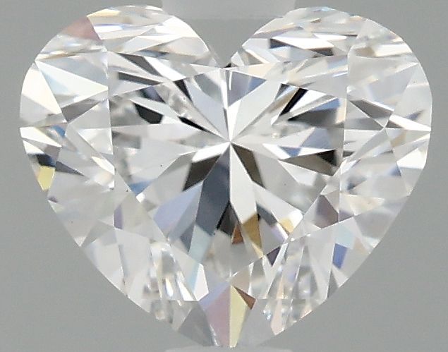Lab-Grown Heart Diamond - 0.96 Carats, D Color, VS2 Clarity - Certified by IGI - Report Number: LG675566443