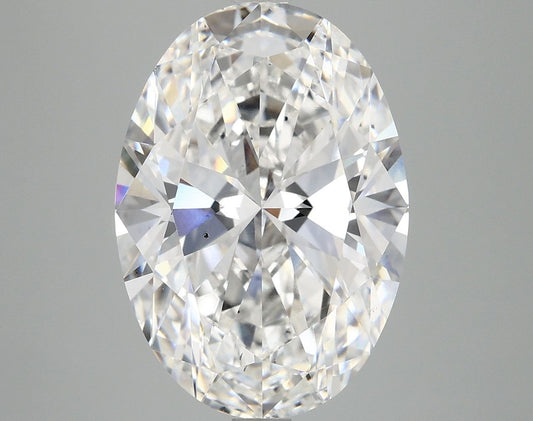 Lab-Grown Oval Diamond - 6.03 Carats, E Color, VS2 Clarity - Certified by IGI - Report Number: LG689533792