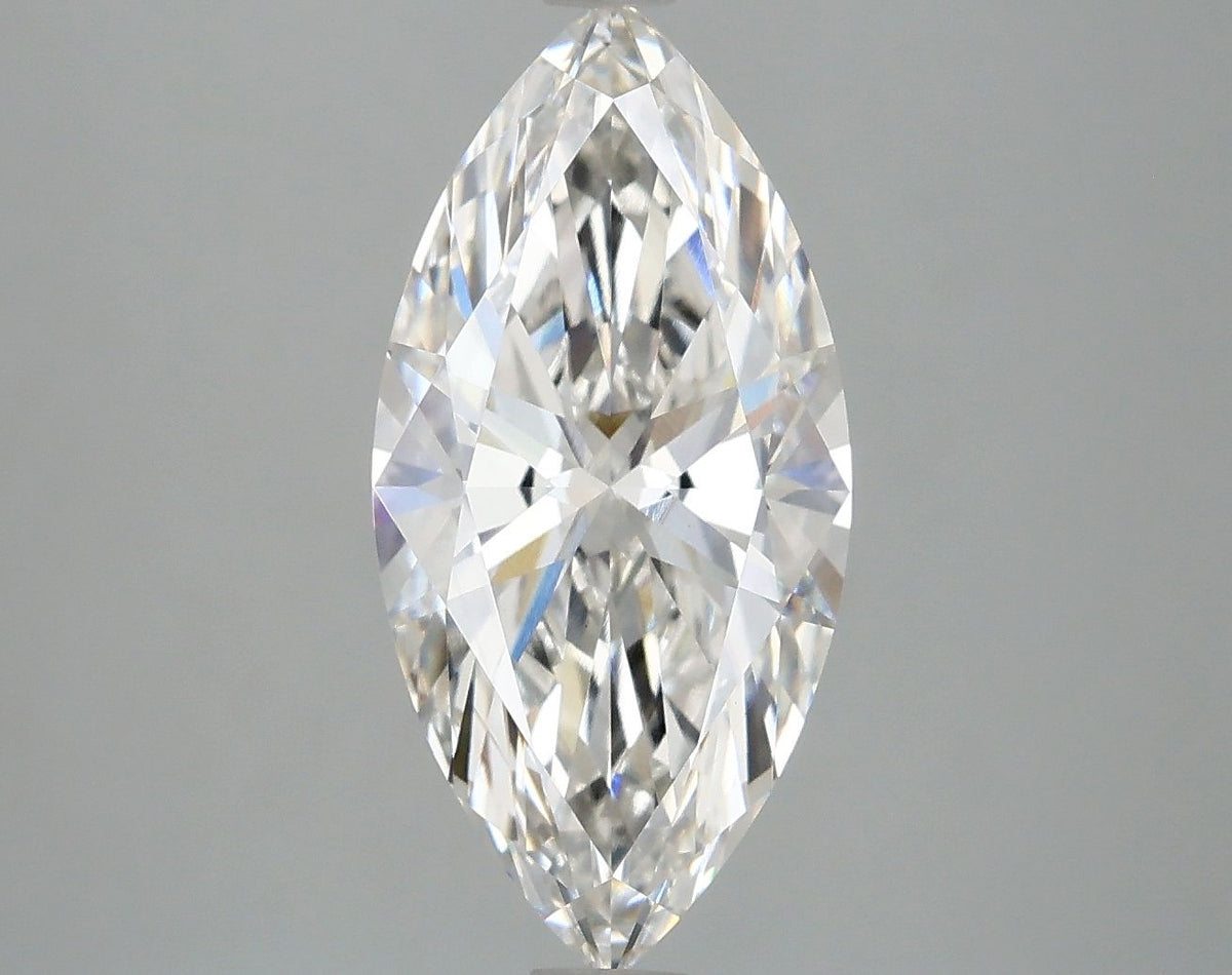 Lab-Grown Marquise Diamond - 2.97 Carats, F Color, VS1 Clarity - Certified by IGI - Report Number: LG678570175