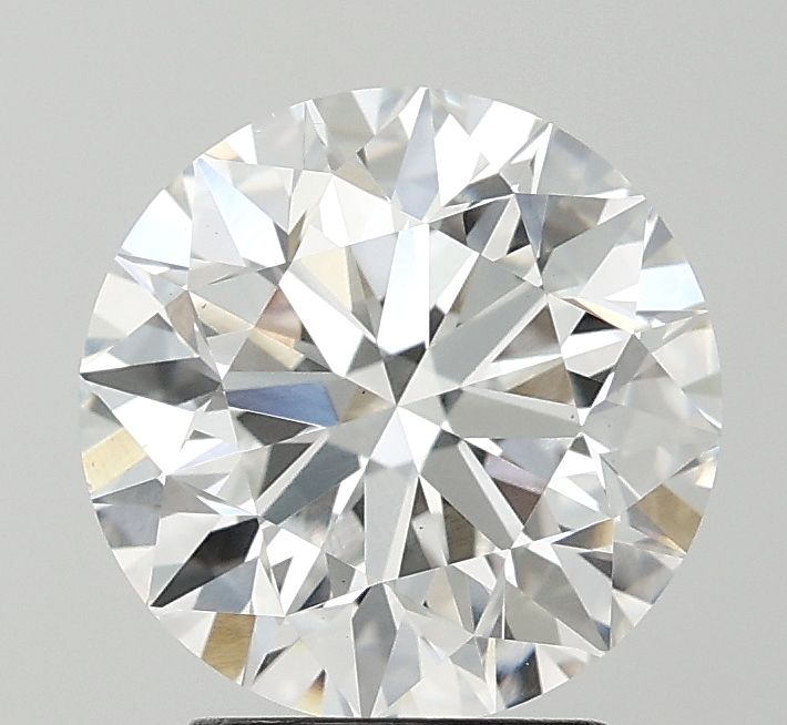 Lab-Grown Round Diamond - 3.02 Carats, E Color, VS2 Clarity - Certified by IGI - Report Number: LG687526848