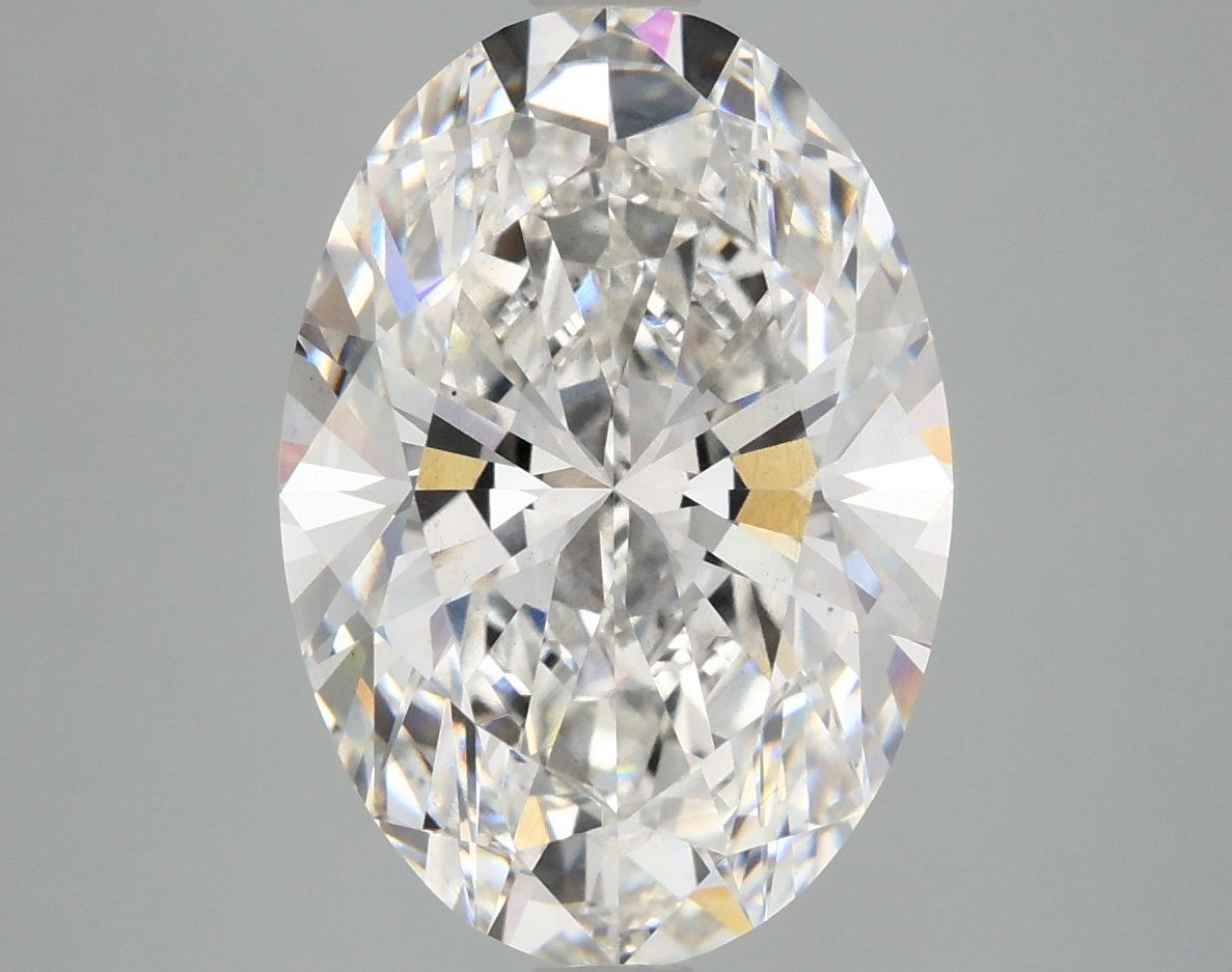 Lab-Grown Oval Diamond - 5.1 Carats, F Color, VS2 Clarity - Certified by IGI - Report Number: LG671496421