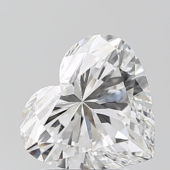 Lab-Grown Heart Diamond - 2.01 Carats, D Color, VVS2 Clarity - Certified by IGI - Report Number: LG700541181