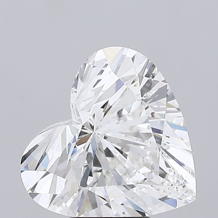 Lab-Grown Heart Diamond - 5.06 Carats, E Color, VS1 Clarity - Certified by IGI - Report Number: LG710546609