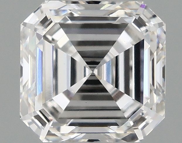 Lab-Grown Asscher Diamond - 1.01 Carats, F Color, VVS2 Clarity - Certified by IGI - Report Number: LG715557740