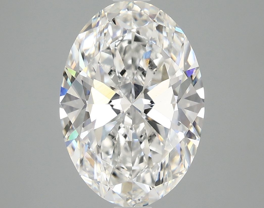 Lab-Grown Oval Diamond - 3.5 Carats, F Color, VS1 Clarity - Certified by IGI - Report Number: LG691541613
