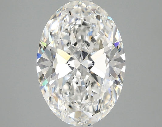 Lab-Grown Oval Diamond - 3.5 Carats, F Color, VS1 Clarity - Certified by IGI - Report Number: LG691541613