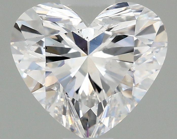 Lab-Grown Heart Diamond - 0.97 Carats, E Color, VS2 Clarity - Certified by IGI - Report Number: LG675572793
