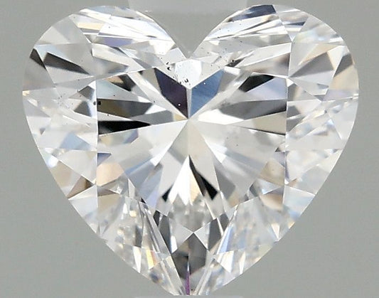 Lab-Grown Heart Diamond - 0.97 Carats, E Color, VS2 Clarity - Certified by IGI - Report Number: LG675572793