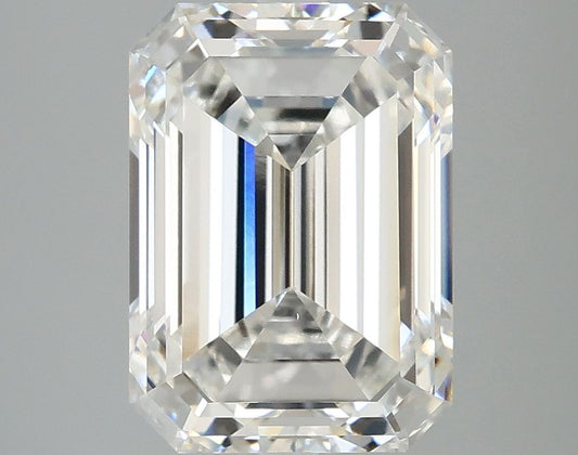 Lab-Grown Emerald Diamond - 4.01 Carats, F Color, VVS2 Clarity - Certified by IGI - Report Number: LG666437002