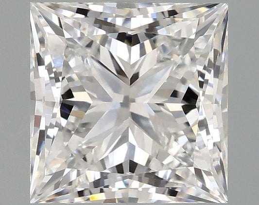 Lab-Grown Princess Diamond - 1.99 Carats, F Color, VVS2 Clarity - Certified by IGI - Report Number: LG673429356