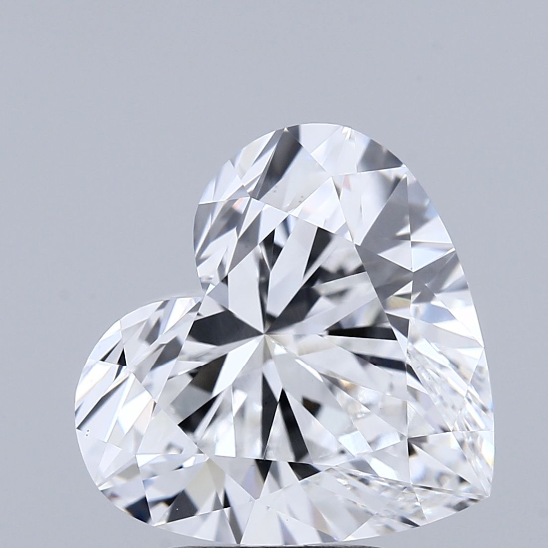 Lab-Grown Heart Diamond - 4.51 Carats, E Color, VS1 Clarity - Certified by IGI - Report Number: LG698552550