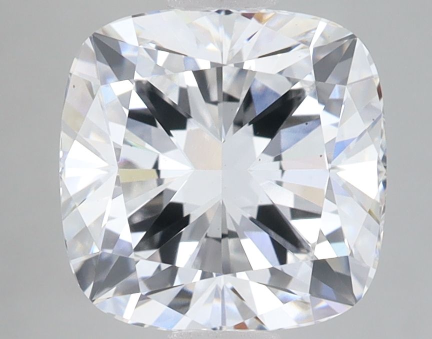 Lab-Grown Cushion Diamond - 3.55 Carats, E Color, VS2 Clarity - Certified by IGI - Report Number: LG670480893