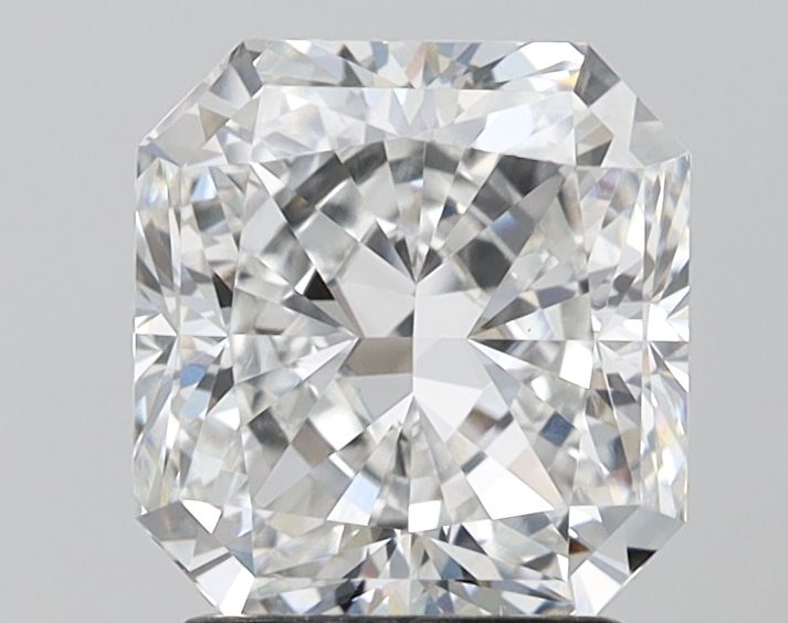 Lab-Grown Radiant Diamond - 2.45 Carats, E Color, VS1 Clarity - Certified by IGI - Report Number: LG680502557
