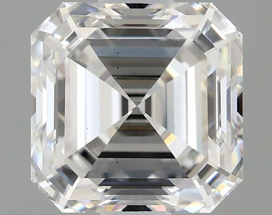Lab-Grown Asscher Diamond - 1.1 Carats, E Color, VS1 Clarity - Certified by IGI - Report Number: LG689579712