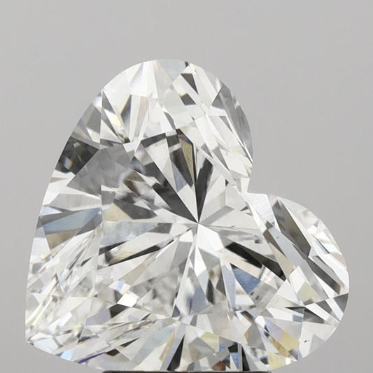 Lab-Grown Heart Diamond - 3.57 Carats, E Color, VS1 Clarity - Certified by IGI - Report Number: LG683579258