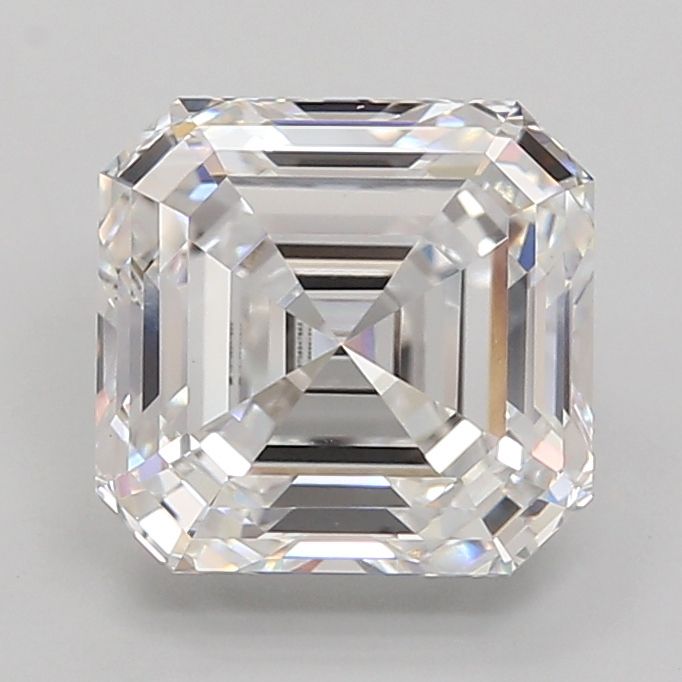 Lab-Grown Asscher Diamond - 4.54 Carats, D Color, VVS2 Clarity - Certified by IGI - Report Number: LG706547853