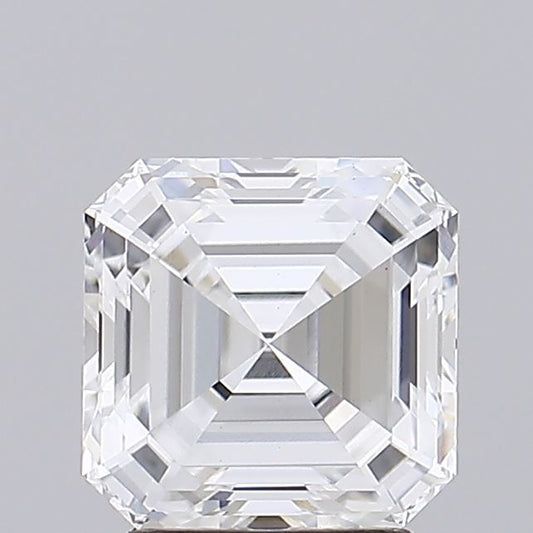 Lab-Grown Asscher Diamond - 2.59 Carats, E Color, VS1 Clarity - Certified by GIA - Report Number: 6491691291