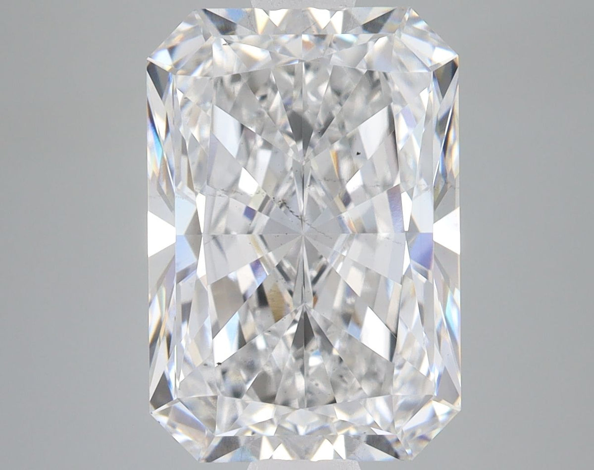 Lab-Grown Radiant Diamond - 7.32 Carats, F Color, VS2 Clarity - Certified by IGI - Report Number: LG595396612