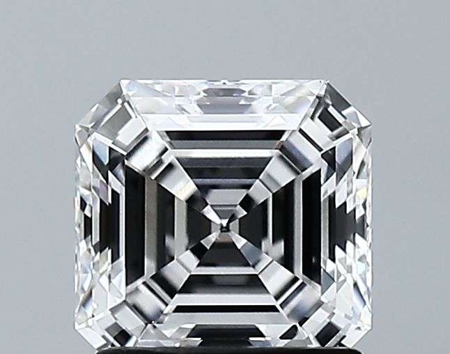 Lab-Grown Asscher Diamond - 1.37 Carats, E Color, VVS2 Clarity - Certified by GIA - Report Number: 5506538686