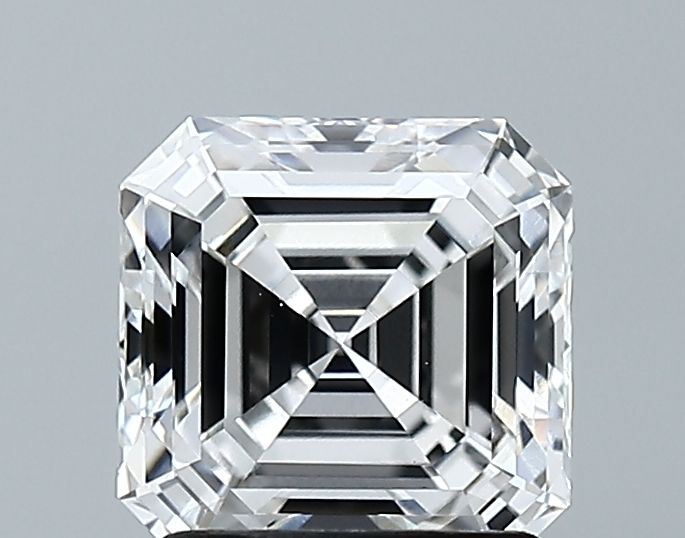 Lab-Grown Asscher Diamond - 1.69 Carats, E Color, VVS2 Clarity - Certified by GIA - Report Number: 2507528147