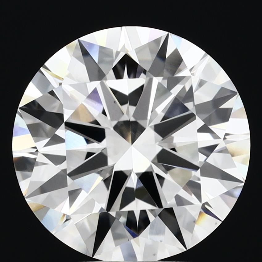 Lab-Grown Round Diamond - 5.01 Carats, E Color, VS1 Clarity - Certified by IGI - Report Number: LG689521306