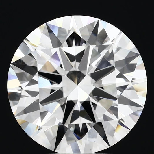 Lab-Grown Round Diamond - 5.01 Carats, E Color, VS1 Clarity - Certified by IGI - Report Number: LG689521306