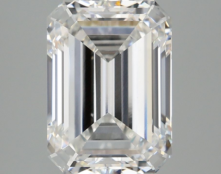 Lab-Grown Emerald Diamond - 4.01 Carats, F Color, VVS2 Clarity - Certified by IGI - Report Number: LG668446370