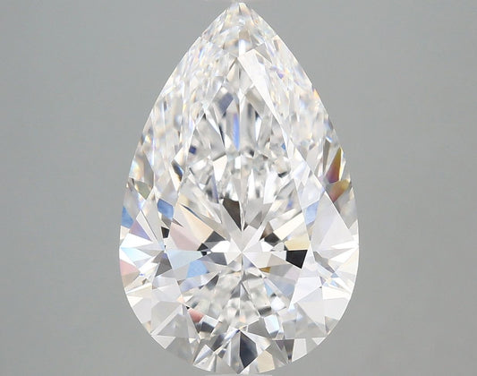 Lab-Grown Pear Diamond - 4.57 Carats, E Color, VS2 Clarity - Certified by IGI - Report Number: LG681521182